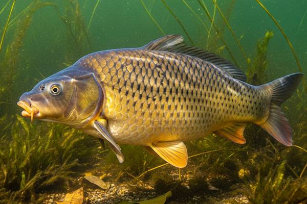 Magnifique grosse carpe miroir